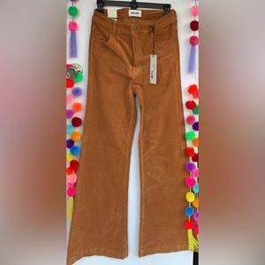Rolla's East Coast Cord Flare Jeans : Tan, Size 29
